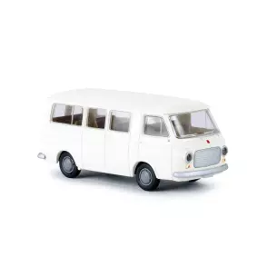 MiniBus Fiat 238 livrée blanche Brekina 34400 - HO : 1/87 - EP III