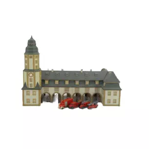Caserne de pompiers model exclusif 1987 Faller B-900 - HO : 1/87 - EP I