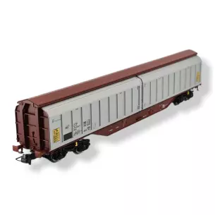Wagon à parois coulissantes FS Trenitalia - ROCO RO76717 - HO 1/87