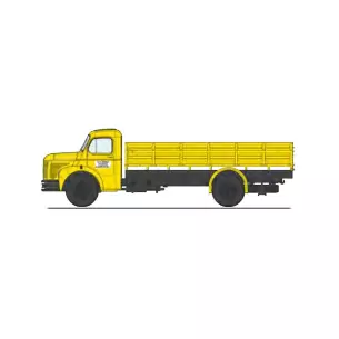 Camion Berliet GLC 6 à plateau (chargement de maçonnerie)