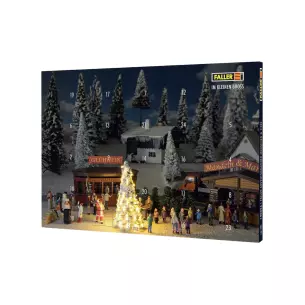 Calendrier de l'avent à figurines & animaux Faller 190026 - HO : 1/87 - Noël