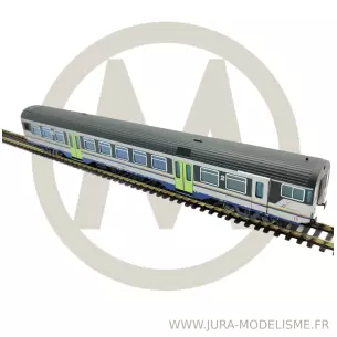 Voiture voyageurs MDVC Vitrains 3248 - HO : 1/87 - FS - EP VI