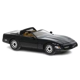 Voiture Chevrolet Corvette C4 noire, PCX 870317 - HO 1/87
