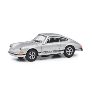 Porsche 9111 S gris métallisé - SCHUCO 452665906 - HO 1/87