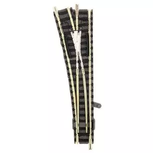 Aiguillage à gauche Fleischmann 9178 cœur métal code 80 - N 1/160