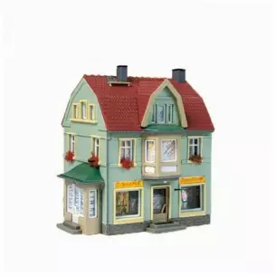 Boulangerie avec habitation HO 1/87 Auhagen 12247