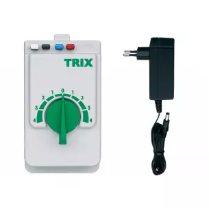 Transformer with speed controller Trix 66508 - Voltage 0 - 14 V