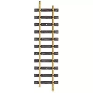 Straight track LGB 10000 - G : 1/22.5 - Length 300 mm - Code 332 - Spacing 45 mm