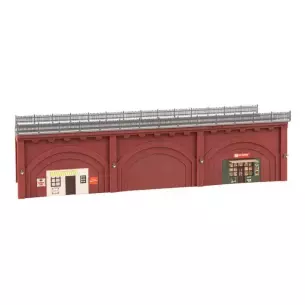Pack de 2 façades de magasins Faller 120569 - HO 1/87 - 710 x 94 mm