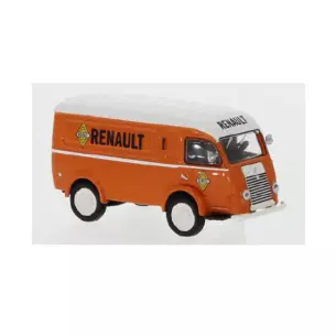Camionnette Renault Goélette livrée orange SAI 3711 - HO : 1/87 - EP III
