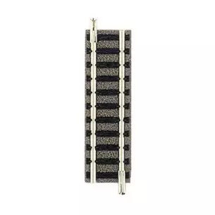 Rail droit avec ballast 55,5mm Fleischmann 9103 - N : 1/160 - Code 80