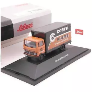 Camion Mercedes Benz COSTEI KAFFEE - HO 1/87 - SCHUCO