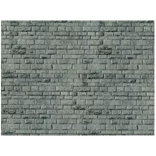 Plaque cartonnée Vollmer 47369 - N 1/160 - Mur en pierres
