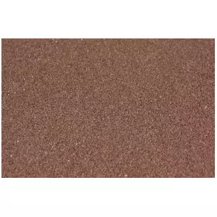 Railroad ballast from 01 to 0.6 mm, earth color