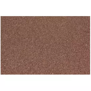 Ballast chemin de fer de 01 à 0.6 mm, couleur terre