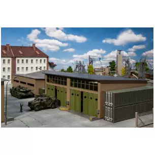 Garage for military vehicles - HO 1/87 - FALLER 144103