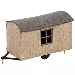Mobile Home, roulotte de chantier - LaserCut - NOCH 14201 - HO 1/87 - 52x21x28mm