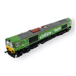 Locomotive diesel série 66 AC-DC son ESU 31365 - HO 1/87 - DB Cargo- EP VI