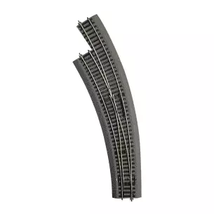 BWl5/6 Roco 42570 - R5 542,8 mm- 30° - HO : 1/87 - Code 83