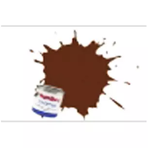 Peinture cellulosique couleur BRUN ROUGE N°160 MAT - Humbrol AA1732 - 14 mL