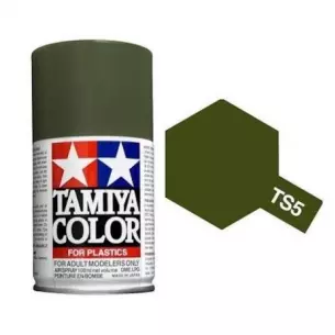Bombe aérosol 90 ml Vert olive mat