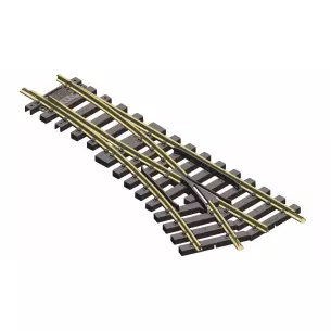 PIKO G 35229 Straight Turnout - 22,5° R3 - Radius 920 mm - G 1 : 22.5