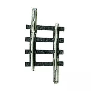 Rail courbe Minitrix R1 rayon 194.6 mm 6° - N : 1/160 - code 80 - 14916