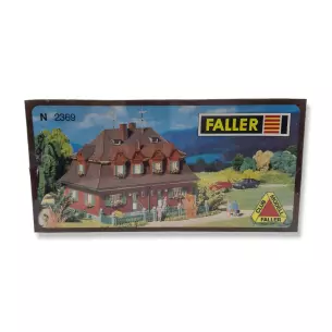 Maison en briques avec toit en pente miniature Faller 2369 - N 1/160 - 840 x 81 x 640 mm