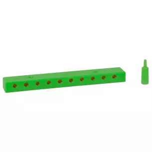 Distribution plate green color