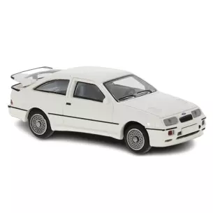 Voiture Ford Sierra RS 500 Cosworth blanche BREKINA 19250 - HO 1/87