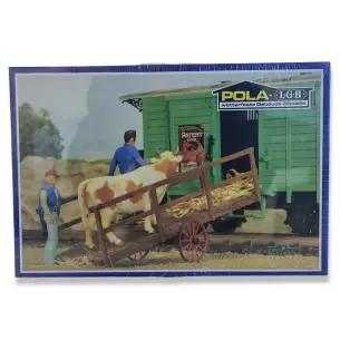 Rampe roulante pour le transport de bétails POLA G 966 - G : 1/22.5