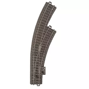 Right Curved Turnout R1 360 mm 30° Marklin 24672 HO : 1/87 - Code 83 - C Track