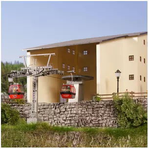 Kit de construction "'Hahnenkamn" 2 bâtiments BRAWA 6343 - N 1:160