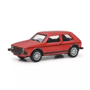 Volkswagen Golf 1 GTI Rouge - SHUCO 452665907 - HO 1/87