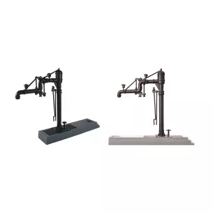 Set of 2 water pumps with mobile taps