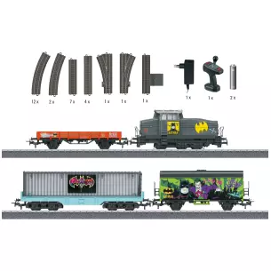 Coffret de départ ferroviaire "Batman" Marklin Start Up 29828 - HO 1/87 - DCC