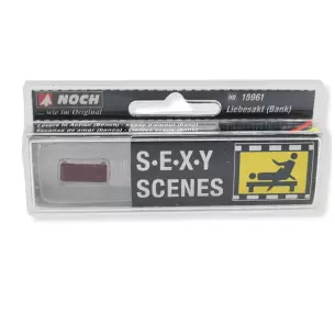 Scène sexy - Sur un banc - NOCH 15961 - HO 1/87