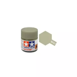 Peinture acrylique - couleur Ciel (vert/gris) MAT XF21 - TAMIYA 81721 - 10 mL