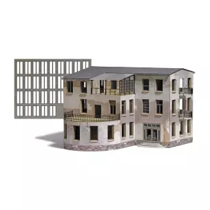 Maquette Sanctuaire abandonné Busch 1945 - HO 1/87 
