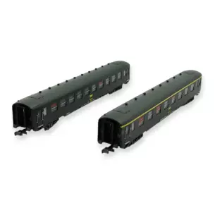 Coffret 2 Voitures DEV AO REE Modèles NW286 - N 1/160 - SNCF