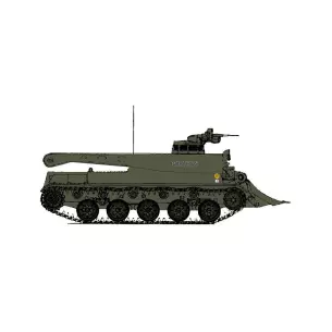 Char AMX 30D Dépanneur 1DB / 6ème Dragons ECS "PORTHOS"  -  Position Route