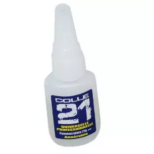 Colle cyanoacylate liquide, tube de 21 grammes - Colle 21