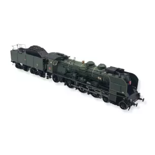Locomotive à vapeur 2231K44 CALAIS de la SNCF - REE MODELES REMB136SAC - HO 