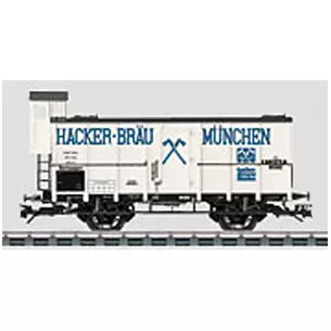 Wagon bière à essieux HACKER-BRAU MUNCHEN