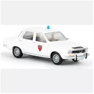 Renault 12  Police CRS - HO 1/87 - Brekina 14522