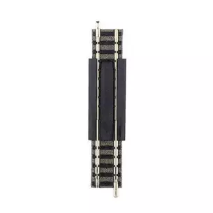 Rail droit ballasté extensible 83 à 111 mm Fleischmann 9110 - N : 1/160 - Code 80