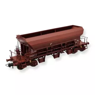 Wagon trémie F70 UAS REE Modèles WB804 - HO 1/87 - SNCF - EP VI
