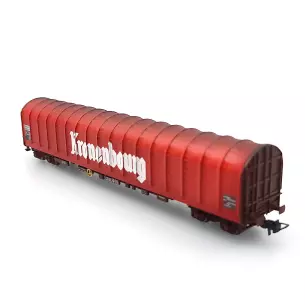 Covered wagon "Kronenbourg" Type Rils Jouef 6202 - HO : 1/87 - SNCF - EP V