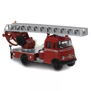 Camion Mercedes L 319 DL 18 des pompiers, rouge et noir, BREKINA 36075 HO 1/87