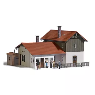 Gare de Rothenstadt avec cabane - BUSCH 10006 - O 1/43ème